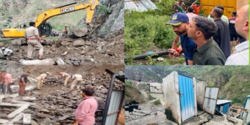 Landslide at Rattle HEP Site: Swift evacuation saves lives