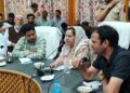 Sakeena Itoo chairs mega Public Darbar-cum-Grievance Redressal Camp at Kulgam