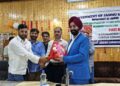 Labour Commissioner interacts with stakeholders at Kupwara, distributes welfare cheques to workers