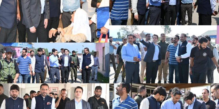 DC Kulgam visits District Hospital; directs expeditious completion of ongoing projects