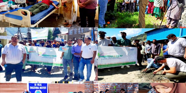 Sewa Parv 2025: District Kishtwar organises mega plantation drive, community welfare activities on Day 4