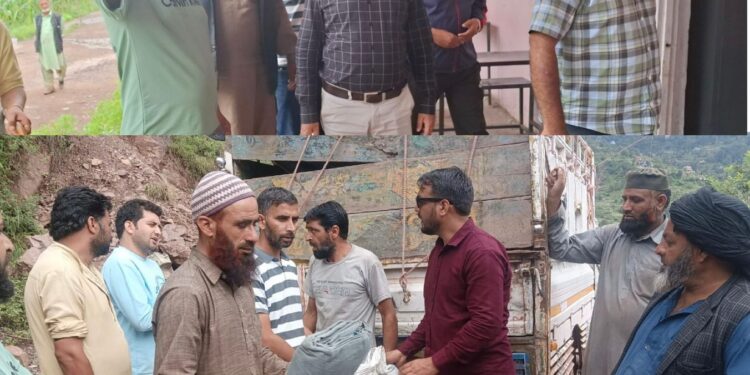 District Admin Reasi swiftly evacuates people, provides relief amid land sinking in Mahore