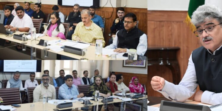 Chief Secretary Dulloo reviews functioning of GAD