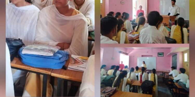 GDC Kastigarh organises awareness lecture, poster making competition to promote Nasha Mukht Abhiyan