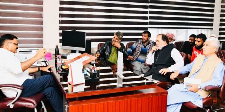 Delegations met Javed Rana, Raise key public issues