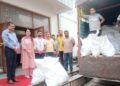 SMVDSB hands over relief material to Udhampur Administration