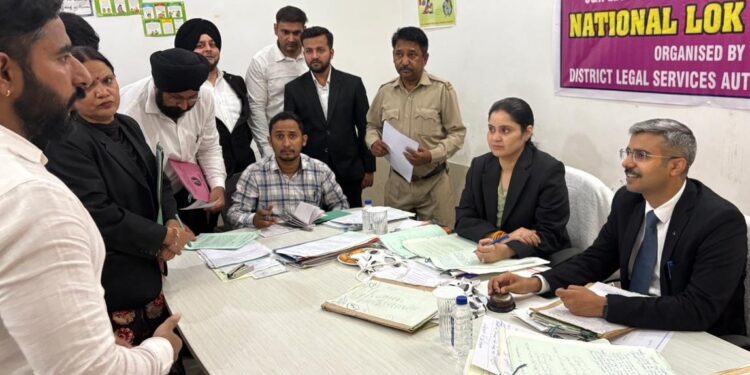 National Lok Adalat held at ADR Centre Court Complex Kathua