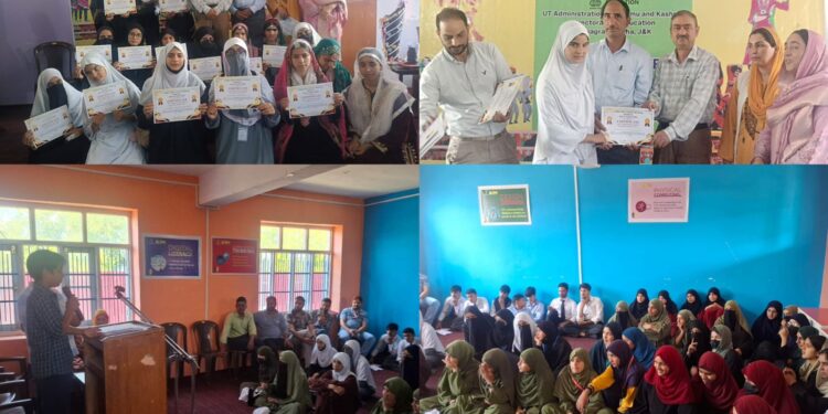District level Kala Utsav-2025 held at Govt. GHSS Shopian