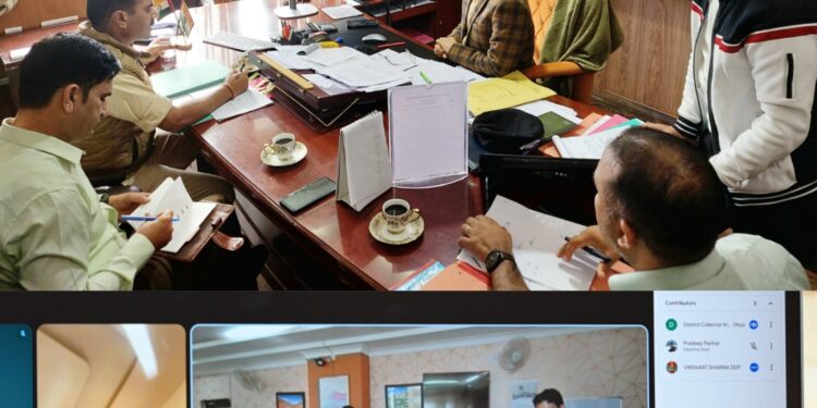 DC Kishtwar chairs District Level Committee Meeting to review speedy disposal of NDPS cases