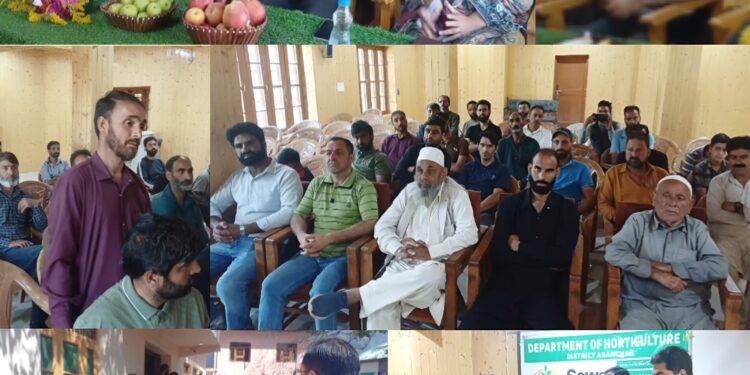 Sewa Parv 2025: Horticulture Deptt Anantnag holds awareness/ CBP, Machinery Show