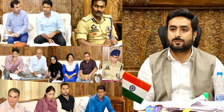 District NCORD meeting: DC Srinagar reviews anti-drug measures