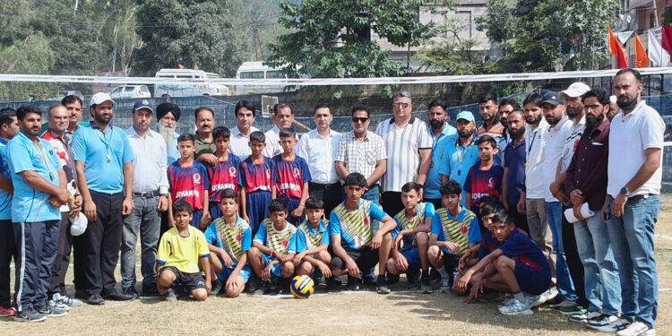Rajouri hosts Divisional Level Volleyball Tournament for U-14 Boys