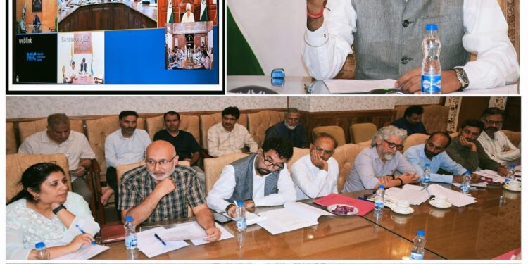 Div Com Kashmir reviews preparations for ‘Sewa Parv’ celebrations