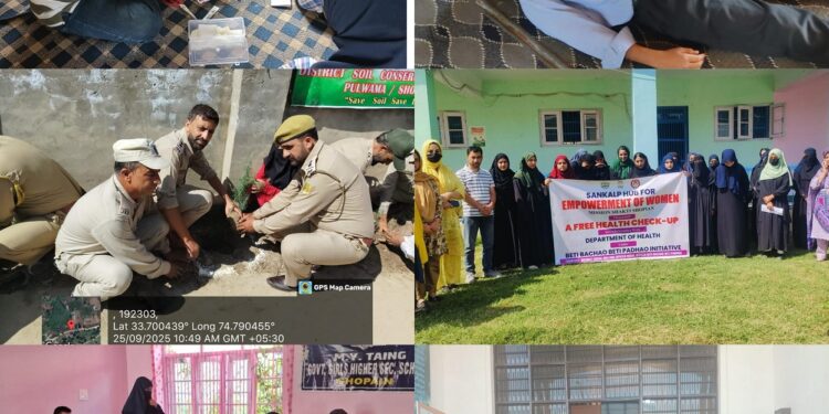 Sewa Parv: Over 600 beneficiaries enrolled under Social Security schemes at Shopian