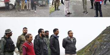 DC Shopian inspects Mughal Road restoration works