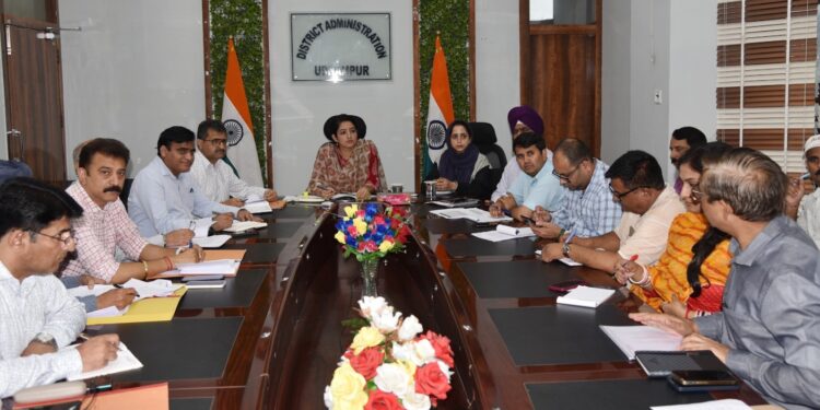 DC Udhampur reviews relief, rescue, rehabilitation and restoration measures