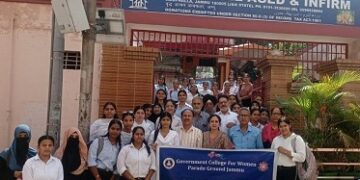 GCW Parade NSS Volunteers visit to Old Age Home