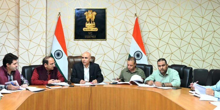 DC Kishtwar approves 160 Mission YUVA cases at DLIC meeting