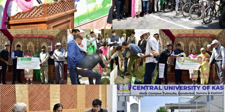 Mandeep Kaur visits Ganderbal, participates in Sewa Parv Program