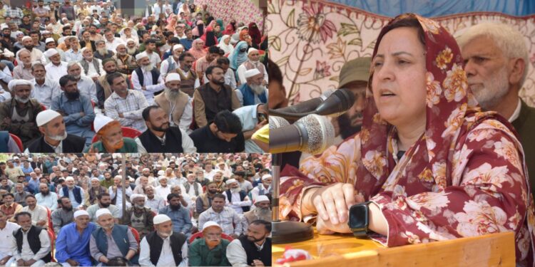 Sakeena Itoo inaugurates newly constructed PHC at Devsar Kulgam