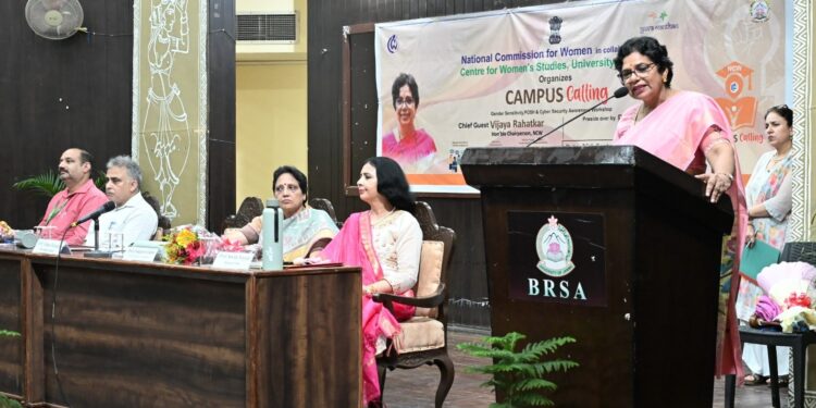 NCW, CWS University of Jammu organise day long awareness workshop ‘Campus Calling’ on ‘Gender Sensitivity, POSH and Cyber Security’