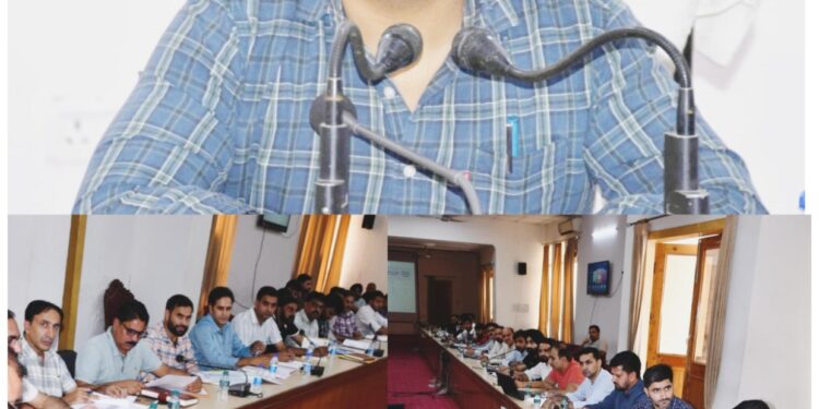 DDC Rajouri reviews restoration of Water Supply Schemes