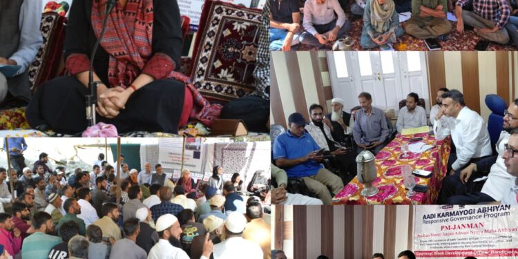 Aadi Karamyogi campaign: DC Bandipora engages with tribal community at Chandaji village