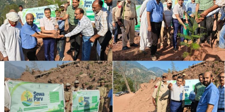 DC Ramban launches Plantation Drive under Sewa Parv