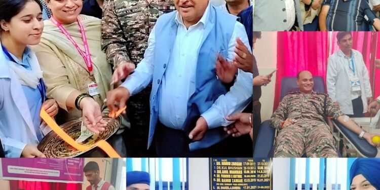 Seva Parv 2025: MC Doda organizes Plog Run; Blood Donation Camp held at SDH Bhaderwah