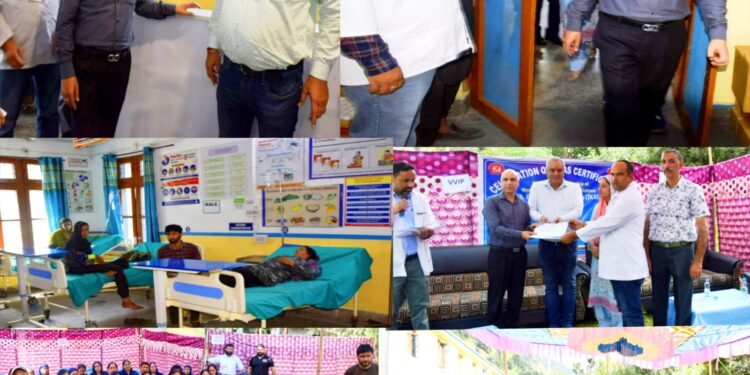 PHC Chatroo, HW Centre Udil Gojran receive Prestigious NQAS Certification