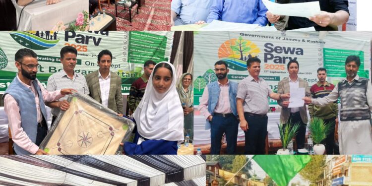 Sewa Parv-2025: Multiple theme-based events mark first week of campaign in Anantnag