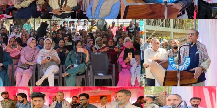 Mega Sewa Parv camp held at NTPHC Khurhama Kupwara