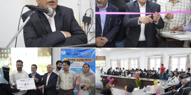 MLA Bandipora inaugurates Udhyam Yuva Fest under Mission YUVA