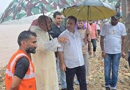 Shailendra Kumar reviews extent of crop damage across J&K due to incessant rains