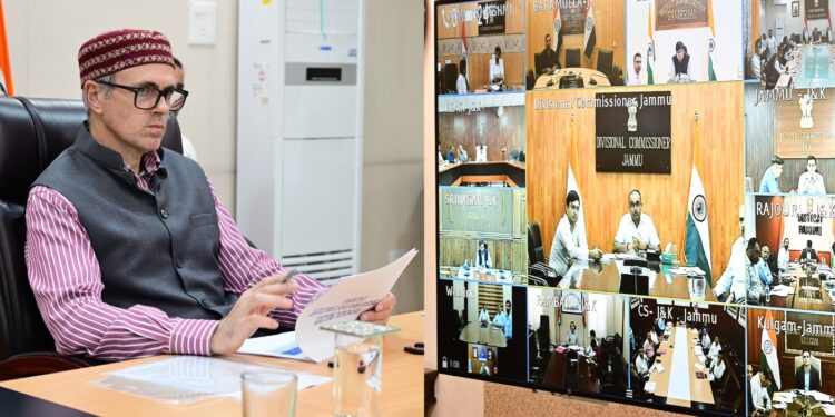 CM Omar Abdullah chairs high-level meeting to review post-flood relief & restoration measures across J&K