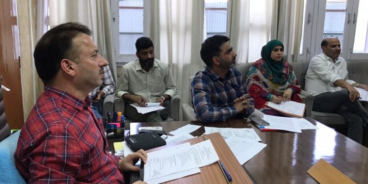 Mission Director reviews progress on implementation of JJM across J&K