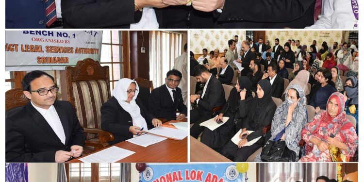 3rd National Lok held across Kashmir for timely and amicable justice