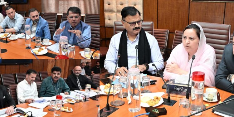 Sakeena Itoo reviews developmental scenario of Mendhar, Rafiabad Assembly Constituencies