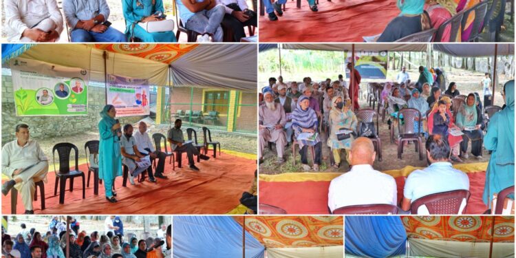KVK Bandipora Holds Farmer Awareness Programme at Pazalpora