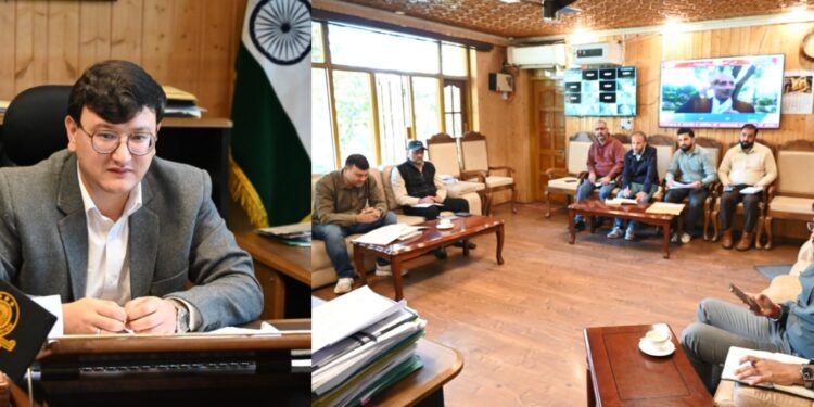 DC Baramulla Chairs meeting to Resolve Land issues for BSNL 4G Tower Installation