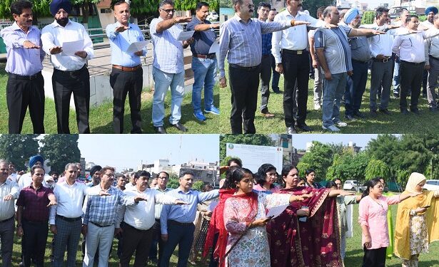 Agriculture Directorate Jammu observes National Unity Day with Pledge Ceremony