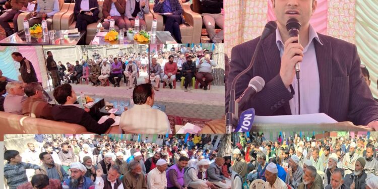DC Kulgam visits far-off Waltengoo Kund area, Presides over Grievance Redressal Camp,
