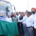Satish Sharma flags off group of progressive farmers from Chamb for exposure visit to KVK R.S Pura Jammu