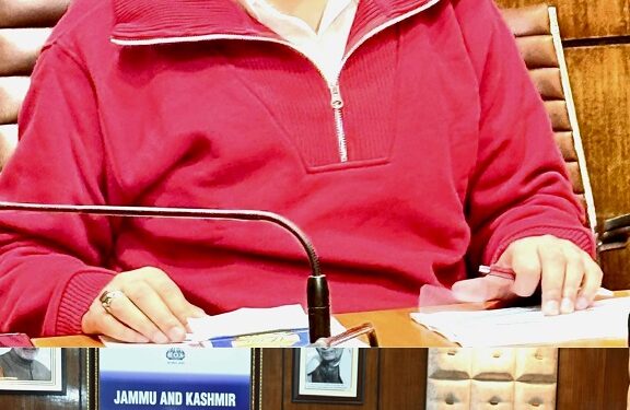 Secretary RDD calls for accelerated progress on Panchayat Ghars, CSCs and PLCs in J&K