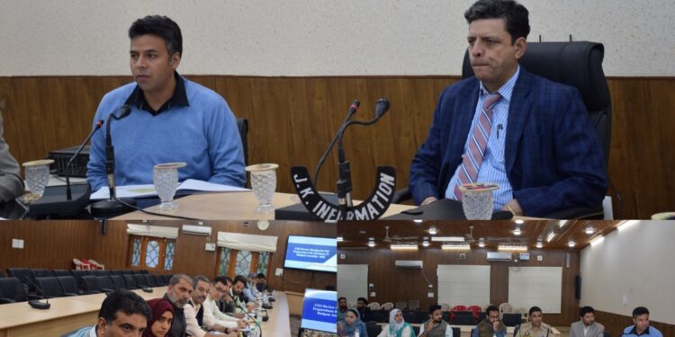 CEO visits Budgam; reviews preparedness for Bye-Election to AC-27 Budgam