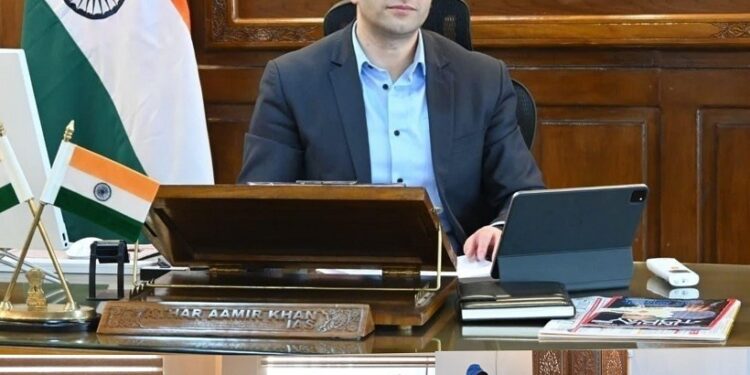 DC Kulgam reviews progress under Social Security schemes & Financial Inclusion campaign