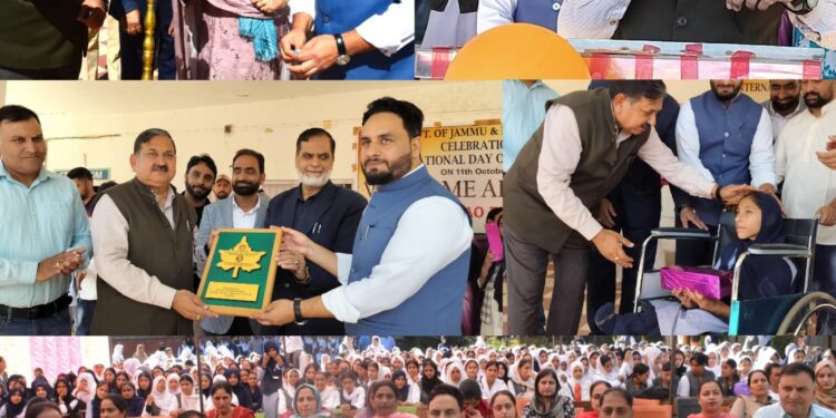 Empowered Girls, Empowered Nation: Poonch celebrates International Girl Child Day