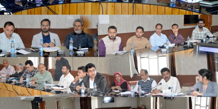 DC Poonch finalizes Action Plan for reinforcement of Anti-drug measures
