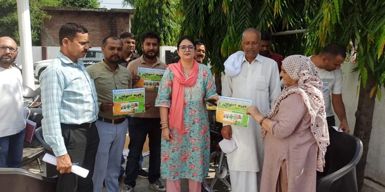 Awareness drive held on environment safe management of dairies, scientific dung disposal