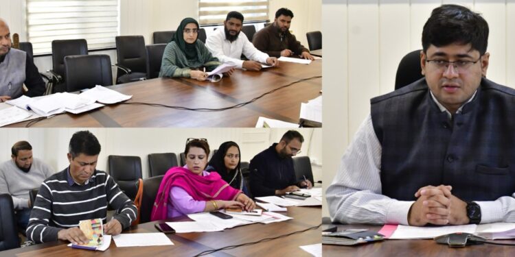 DC Ganderbal chairs DLC meeting on Mission YUVA, approves 109 cases